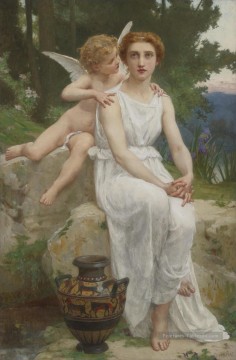 Guillaume Seignac œuvres - Amour Offrant Guillaume Seignac